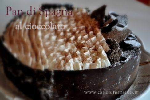 Pan di Spagna al cioccolato