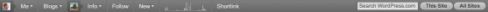 Enjoy A Shiny New, Simplified Admin Bar
