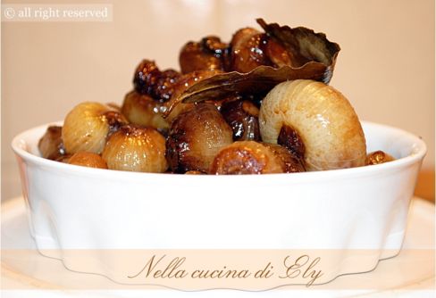 Borretane caramellate in agrodolce