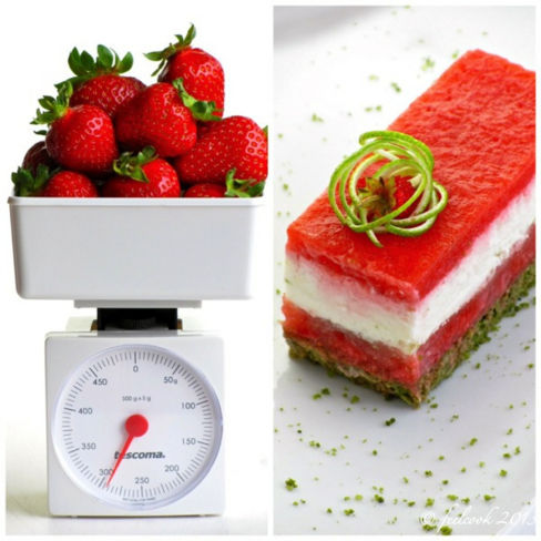 Freschezza di fragole e yogurt