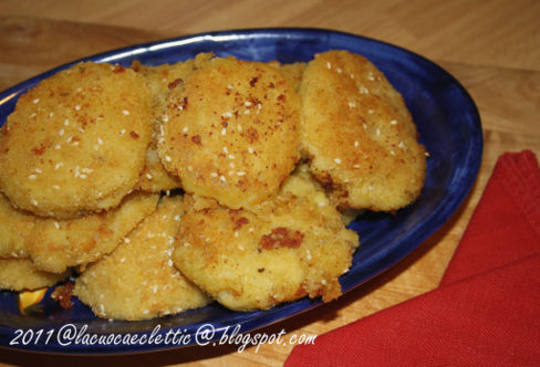Crocchette di patate e lenticchie rosse