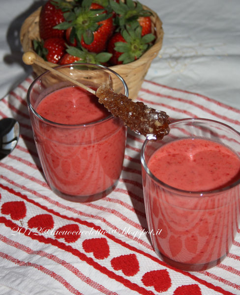 Smoothie alle fragole