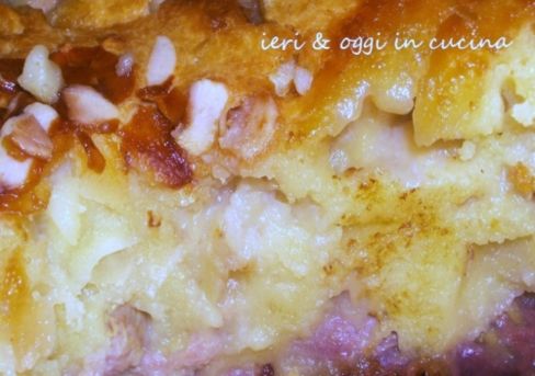 Clafoutis di banane