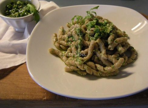 Il Pesto di rucola e mandorle