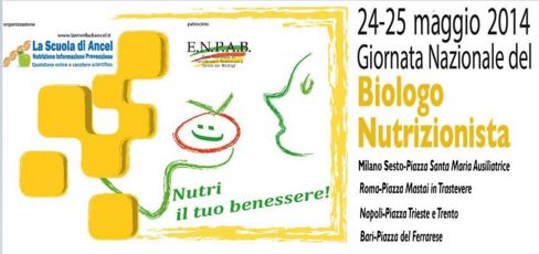Il biologo nutrizionista in piazza 24 e 25 Maggio-Milano,Roma,Napoli,Bari-