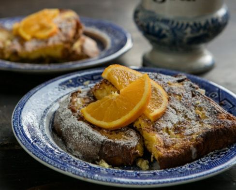 French toast di panettone