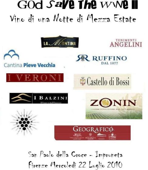 Ecco a voi “Vino di una Notte di Mezza Estate” 22 Luglio Firenze, God Save The Wine prosegue tra streghe folletti e Jazz