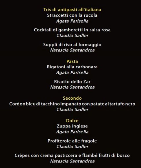 Nostalgia di cocktail di gamberi, straccetti con la rucola e risotto dello zar? Sabato 4 giugno a cena alla Tenda Rossa c’è Trash & chic, gli anni ’70 in tavola!