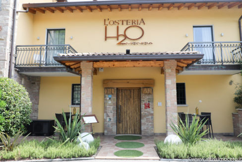 L’Osteria H2O – Moniga del Garda (BS) – Chef/Patron Saulo Della Valle, Pastry Chef/Patron Francesco Della Valle