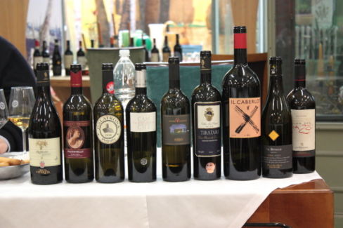 Cartoline dall’evento delle Terre del Vino di Arezzo 2011. Il Falconiere, Spazio Lebole, Il Borro e Tenuta Sette Ponti