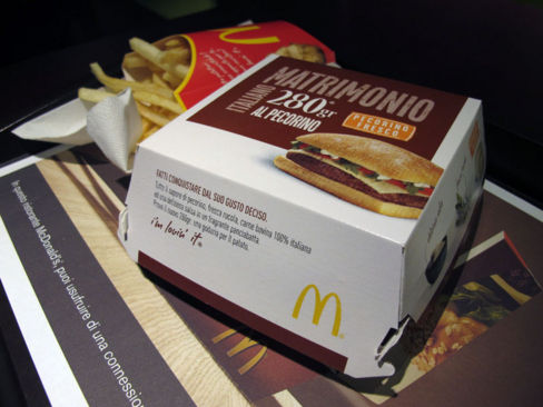 McDonaldismi | Il nuovo 280g al pecorino di McDonald’s
