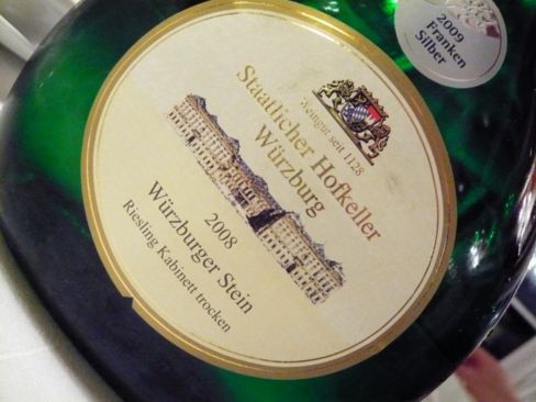 Lagenwein Würzburger Stein Weißburgunder Kabinett trocken – Staatlicher 2008 [7.0]