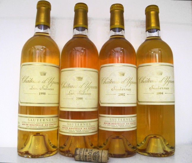 Yquem e la magia dorata di Sauternes tra il 1998 e il 2002