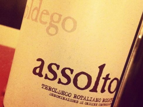 DOC Teroldego Rotaliano Rosato “Assolto” – Redondel 2010 [7.7]