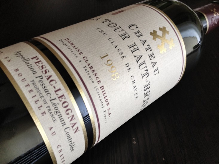 Bordeaux| Chateau La Tour Haut-Brion 1998