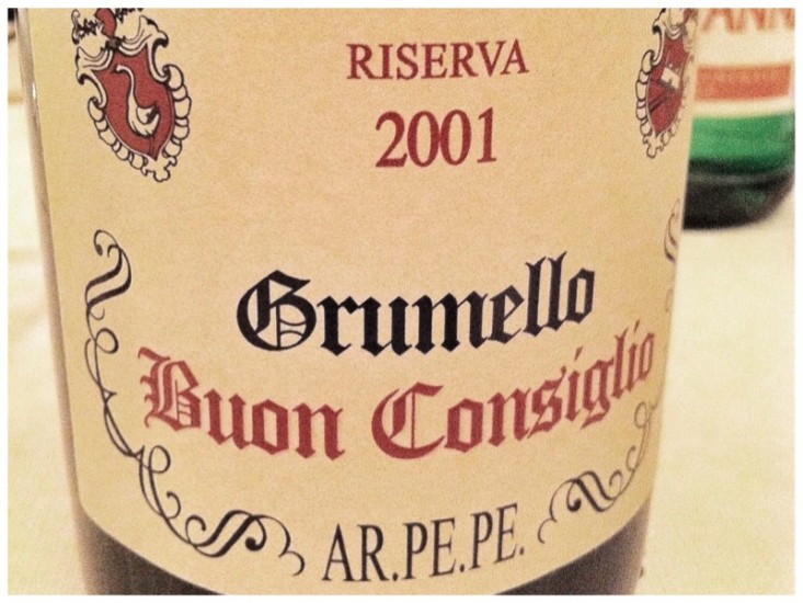 Docg Valtellina Superiore Grumello Riserva “Buon Consiglio” – Ar.Pe.Pe. 2001 [8.7]
