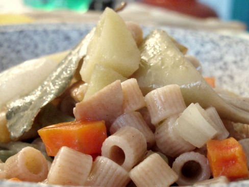 Monograno Felicetti | Minestrone asciutto di funghi e patate con ditalini di farro