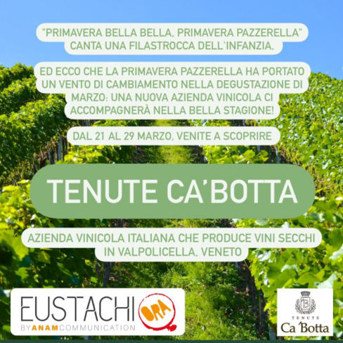 Milano. EustachiORA e la degustazione di primavera: 5 vini in 5 tappe, 15 euro