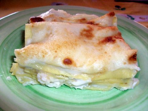 Lasagne cremose con asparagi