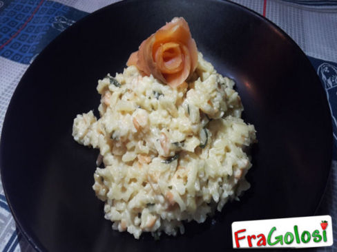 RISOTTO AL SALMONE BIMBY