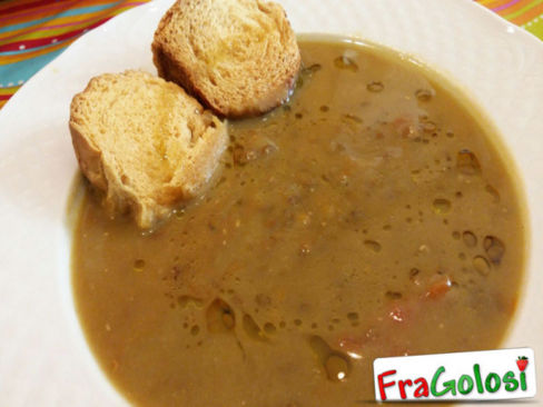 ZUPPA DI LENTICCHIE BIMBY