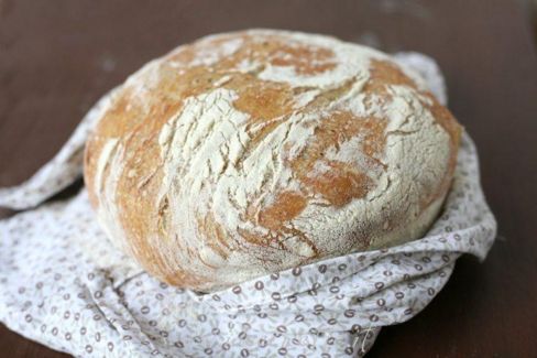 Ricetta Pane senza impasto – No knead bread
