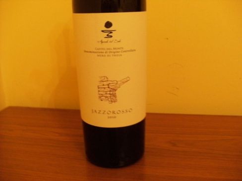 Jazzo Rosso 2010 Nero di Troia Castel del Monte Doc | Voto 85/100