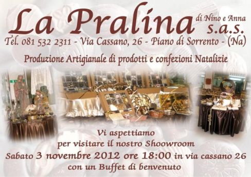 Degustazione di cioccolatini a La Pralina, Piano di Sorrento (NA)