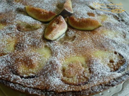 Crostata di fichi e crema