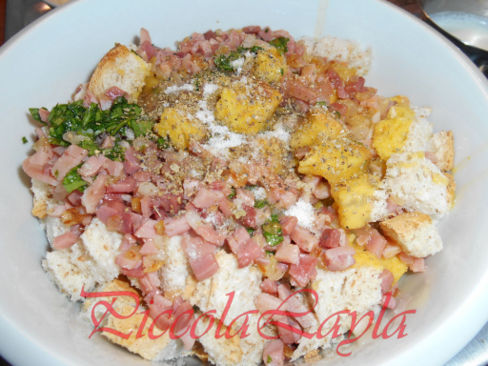 Knödel o Canederli con lo Speck