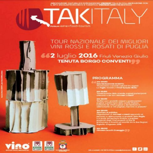 Vini rossi e rosati di Puglia in Friuli Venezia Giulia a Borgo Conventi