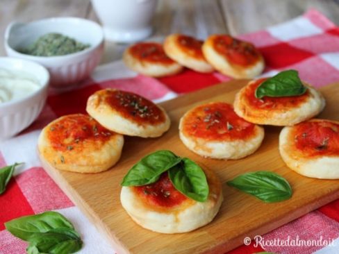Pizzette allo Yogurt