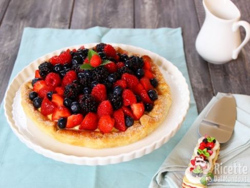 Crostata di pasta sfoglia