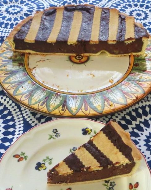 Torta di riso al cioccolato extrafondente
