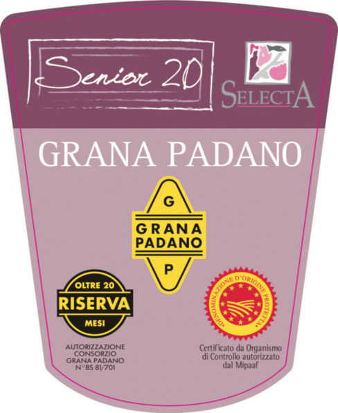 Senior20 è la nuova selezione di Grana Padano Dop Riserva oltre 20 mesi distribuita in esclusiva da Selecta