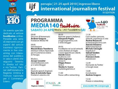 Ci vediamo al Festival del Giornalismo?