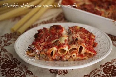 CANDELE AL FORNO CON CARNE E BESCIAMELLA