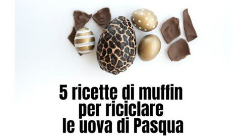 5 ricette di muffin per riciclare le uova di Pasqua