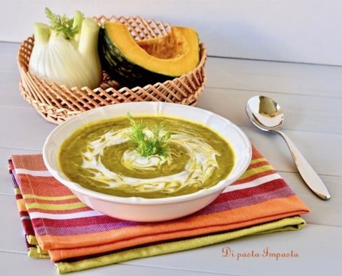 Zuppa di zucca e finocchio