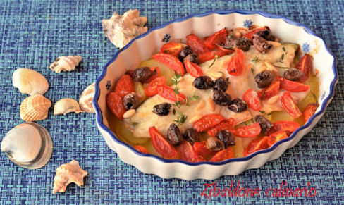 Filetti di branzino alla ligure