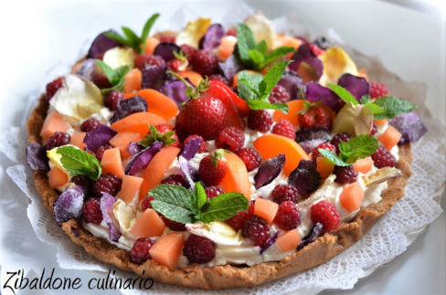 Cheesecake alle rose