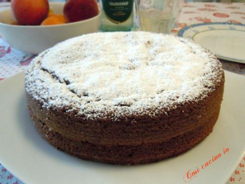 Torta al cioccolato e marmellata di albicocche