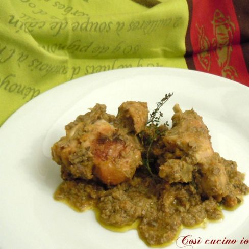 Coniglio in salmì (ricetta rivisitata)