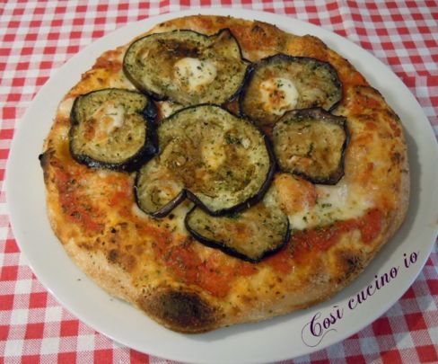 Pizza alle melanzane