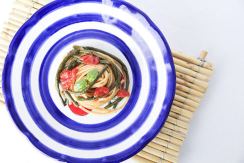 Linguine al Pomodoro con i Fagiolini per We Love Pasta