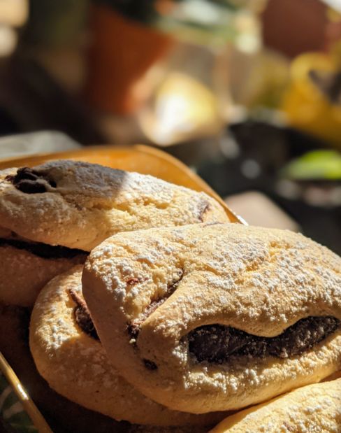 Biscotti Morbidi ripieni di Nutella