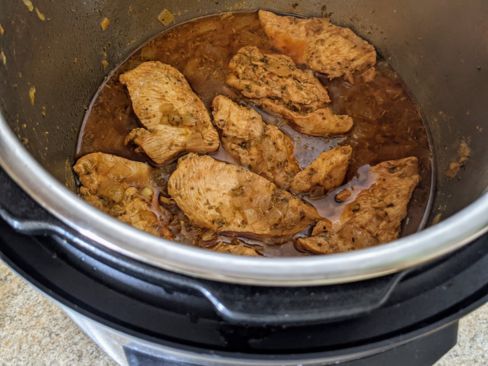 Cheese Pulled Chicken – Pollo Sfilacciato Cremoso nell’Instant Pot