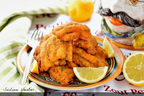 Cotolette di pesce spatola alla siciliana