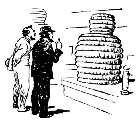 Bianco, forme rotonde, rotoli pronunciati, chi è?