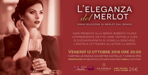 L'eleganza del merlot a Le Favole